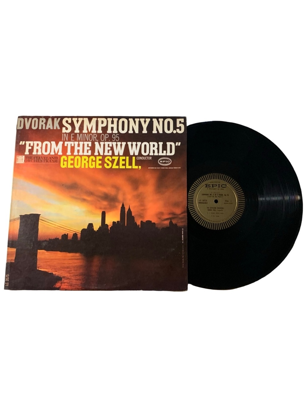 Dvorak Symphony No. 5 In E Minor Op. 95 From The New World Vinyl LP